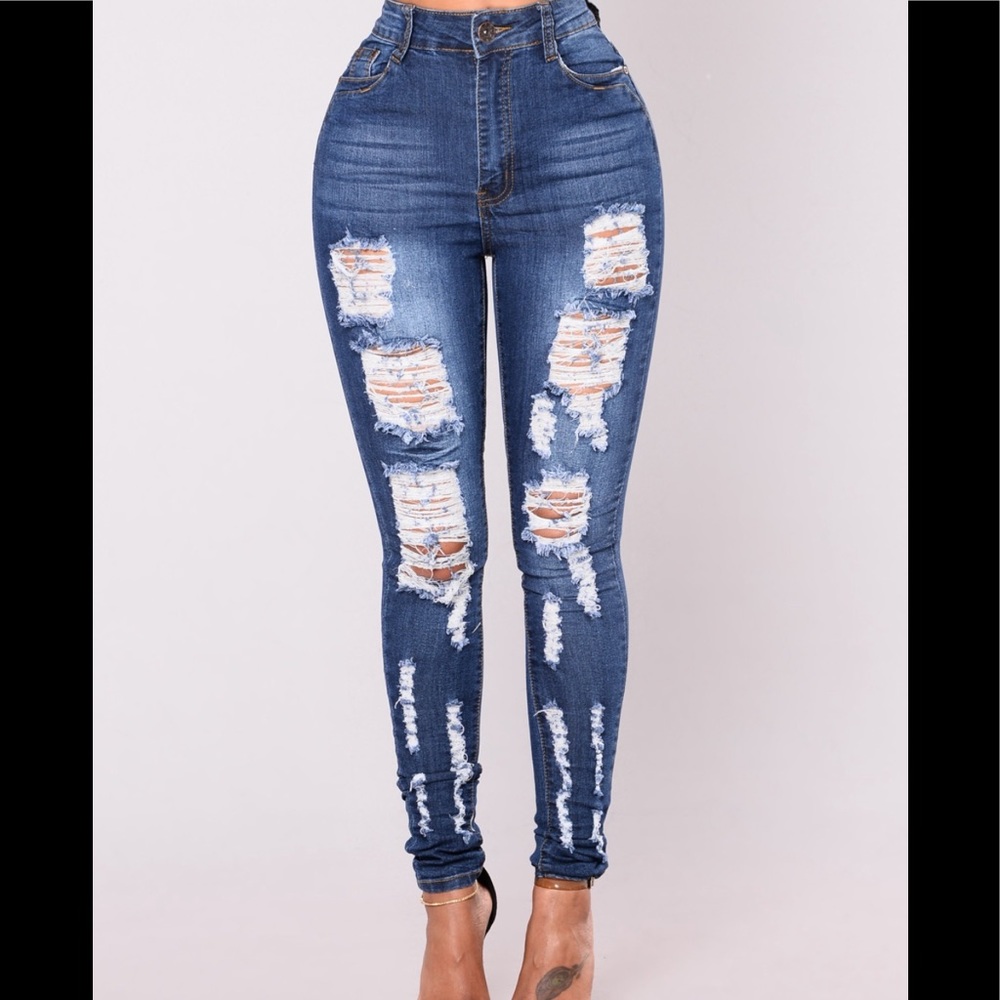 3X -Fashion Nova High Rise Jeans